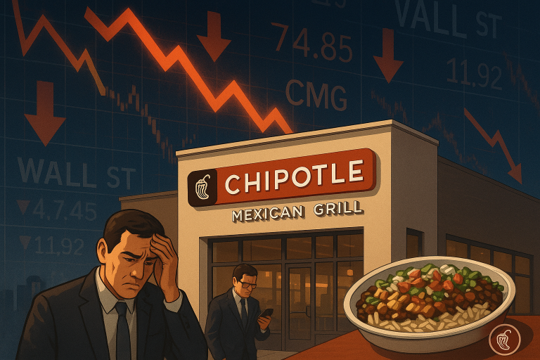 Chipotle stock plunge 15% after sales forecast cut amid industry headwinds