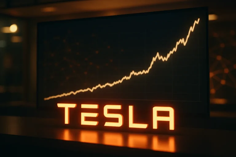 Tesla stock in the green today: what’s going on with the EV major?