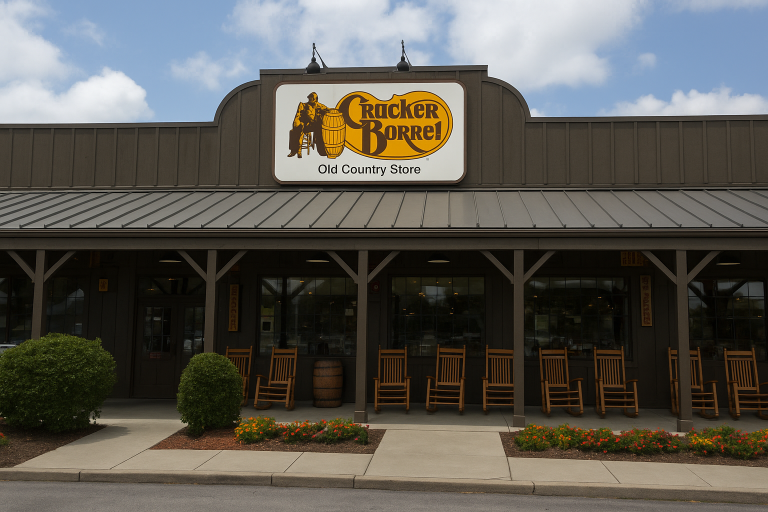 Cracker Barrel shares slide after retailer cuts revenue outlook